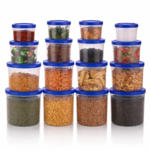 Storage Food Container 4 Pcs Set (Round)